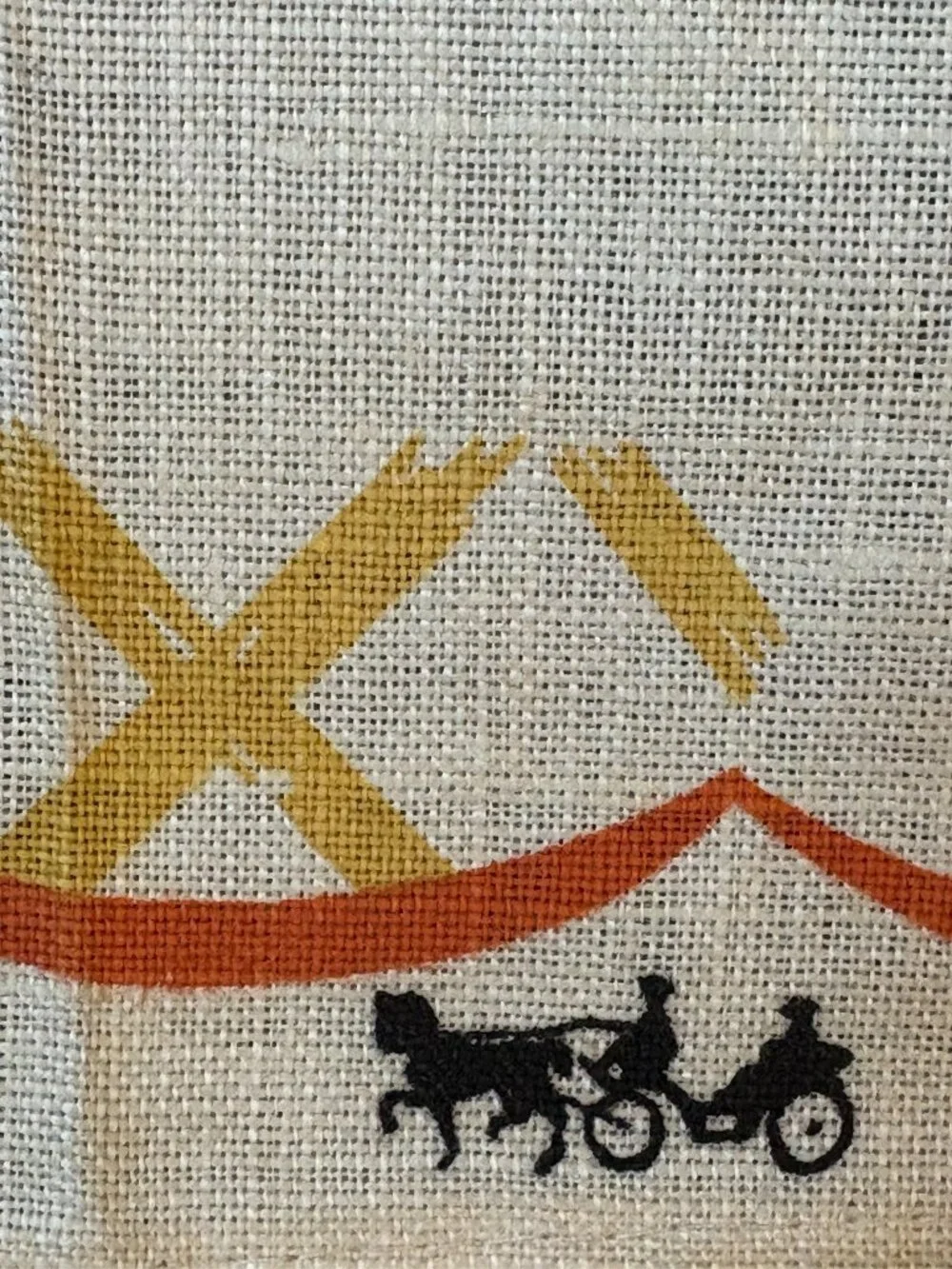 vintage tea towel